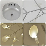 Suspension Design Moderne LED Arbre Doré