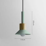 Suspension En Bois Et Métal Window B - Vert Luminaire Chambre