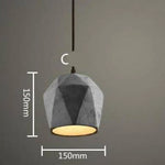 Suspension En Ciment Vintage Variée C Luminaire Chambre