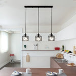 Suspension Hexagonale Métal Industriel Luminaire Chambre