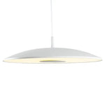 Suspension Led Avec Abat-Jour Métal Arrondi B / 24W M Luminaire Chambre