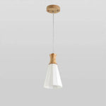 Suspension Led Bois Blanc Scandinave A / Chaude Luminaire Chambre