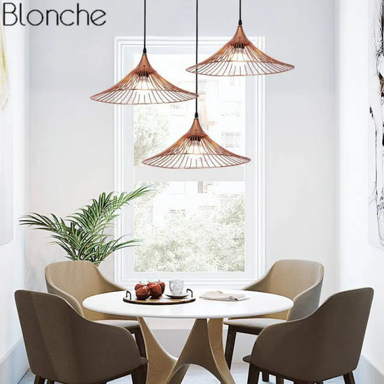 Suspension Led Chapeau Coloré Luminaire Chambre