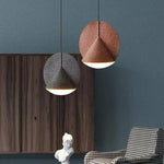 Suspension Led Cône Cercle Coloré Luminaire Chambre