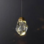 Suspension Led Cristal Verre De Luxe Luminaire Chambre