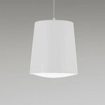 Suspension Led Cylindre Aluminium Coloré Blanc Luminaire Chambre