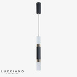 Suspension Led Cylindrique Mosko Acier A - Froide Luminaire Chambre