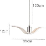 Suspension Led Design Mouettes Seagull C / Blanc Luminaire Chambre
