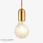 Suspension Led Dorée En Cristal Loft Luminaire Chambre