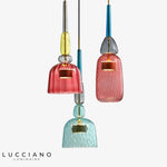 Suspension Led En Verre Illumy Coloré Luminaire Chambre