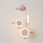 Suspension Led Enfant Formes Variées C / Rose Froide Luminaire Chambre