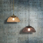 Suspension Led Industrielle En Métal Rétro Luminaire Chambre