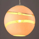 Suspension Led Lofty Avec Boule En Verre Blanc / 20Cm Luminaire Chambre