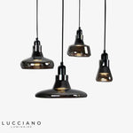 Suspension Led Lofty En Verre Trempé Luminaire Chambre