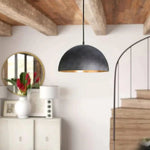 Suspension Led Métal Luxe Arrondi Luminaire Chambre