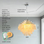 Suspension Led Moderne Loredi Nacrée Luminaire Chambre