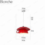 Suspension Led Tasse Inversée A Luminaire Chambre