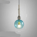 Suspension Led Verre Coloré Coffee E Luminaire Chambre