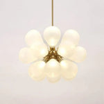 Suspension Led Verre Coloré Glass Blanc / Froide Luminaire Chambre