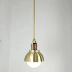 Suspension Led Verre Doré Design B Luminaire