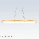 Suspension Luminaire Ovale Design