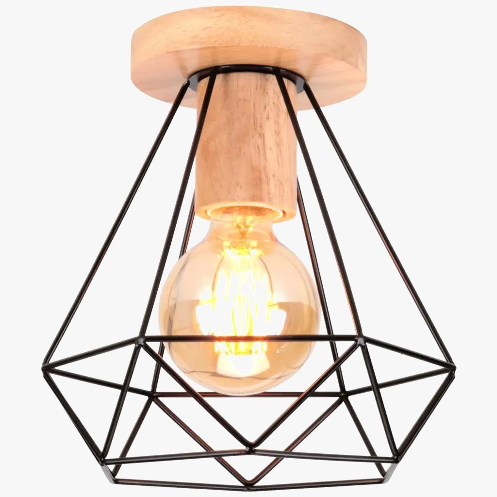 Lampada a sospensione in metallo lampadario nordico elegante