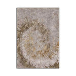 Tapis Vintage Tornade Dorée Grise A / 60 X 180Cm Luminaire Doré