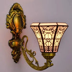 Tiffany Miroir Rétro Élégante Lampe Décorative Murale Applique Chambre