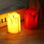 Veilleuse chandelle LED à piles
