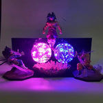 Veilleuse Lampe Led Figurine Dragon Ball Z Lance Boule De Feu