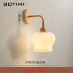 Voici La Transformation Du Titre: Applique Murale Led Botimi Élégante Design Moderne Blanc Chaud