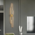 Voici La Transformation Du Titre: Applique Murale Longue Led Design Élégant Intérieur Chambre