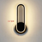 Voici Le Nouveau Titre: Applique Murale Led Modernes Élégantes Lumineux Noir / Blanc Chaud
