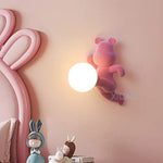 Voici Le Nouveau Titre: Applique Murale Ours Design Chambre Enfant