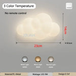 Voici Le Nouveau Titre En 6 Mots: Applique Murale Nuage Lumineux Coloré 3 Couleurs De Lumières