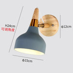 Voici Le Nouveau Titre: Lampe De Chevet Nordique Élégante Bois Design Déco Modèle 6 Applique