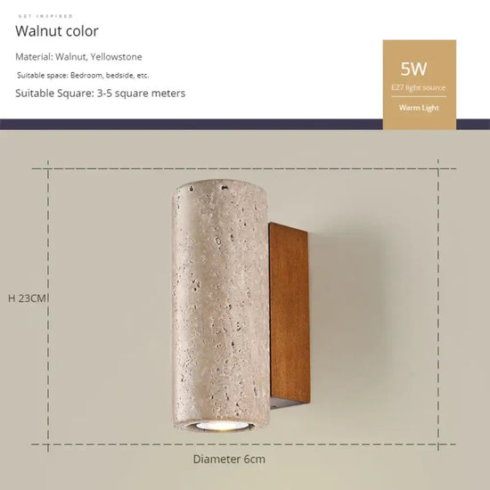 Voici Le Résultat: Applique Murale Led Wabi-Sabi Élégante Design Minimaliste Mur Rond H23Cm /