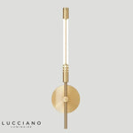Voici Le Titre Transformé: Applique Murale De Luxe Moderne Cuivre Élégant 1 Tête D’or Chambre