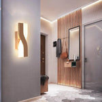 Voici Le Titre Transformé: Applique Murale Design Élégante Moderne Miroir Lumineux Chambre