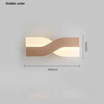 Voici Le Titre Transformé: Applique Murale Design Élégante Moderne Miroir Lumineux Doré /