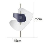 Voici Le Titre Transformé: Applique Murale Design Élégante Tige Dorée Chambre