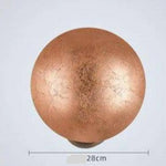 Voici Le Titre Transformé: Applique Murale Design Led Élégante Métal Rose Gold Chambre