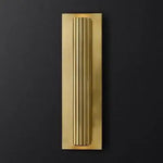 Voici Le Titre Transformé: Applique Murale Design Lumineux Élégant Moderne Bronze / D15X H45Cm