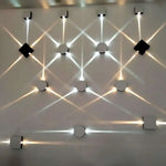 Voici Le Titre Transformé: Applique Murale Led Carré Élégant Design Chambre