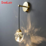 Voici Le Titre Transformé: Applique Murale Led Cristal Élégant Lumineux. Chambre