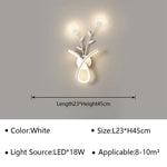 Voici Le Titre Transformé: Applique Murale Led Design Minimaliste Chic Blanc A / Chaud (Sans Rc)