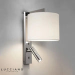 Voici Le Titre Transformé: Applique Murale Led Nordique Élégante Design Contemporain Chrome /