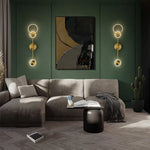Voici Le Titre Transformé: Applique Murale Moderne Design Élégant Dorée Chambre