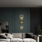 Voici Le Titre Transformé: Applique Murale Moderne Design Élégant Dorée Chambre