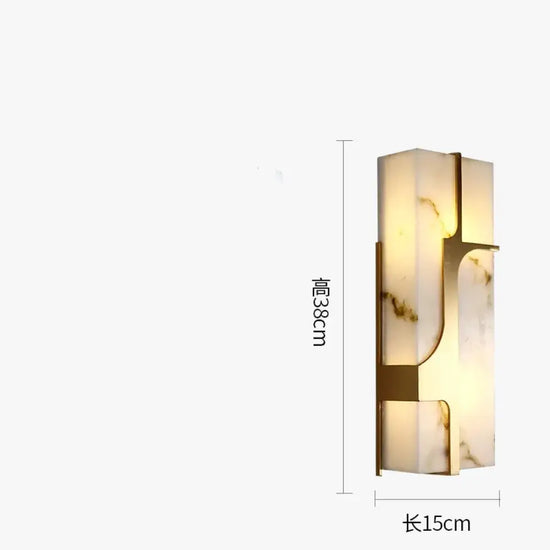 Voici Le Titre Transformé: Applique Rectangulaire Élégante Design Minimaliste Led Murale Chambre